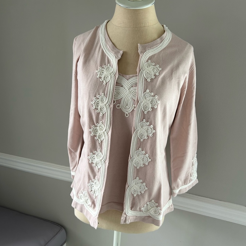 NWT Michael Simon tank and cardigan set EASTER!